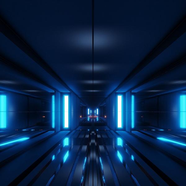 futuristic tunnel
