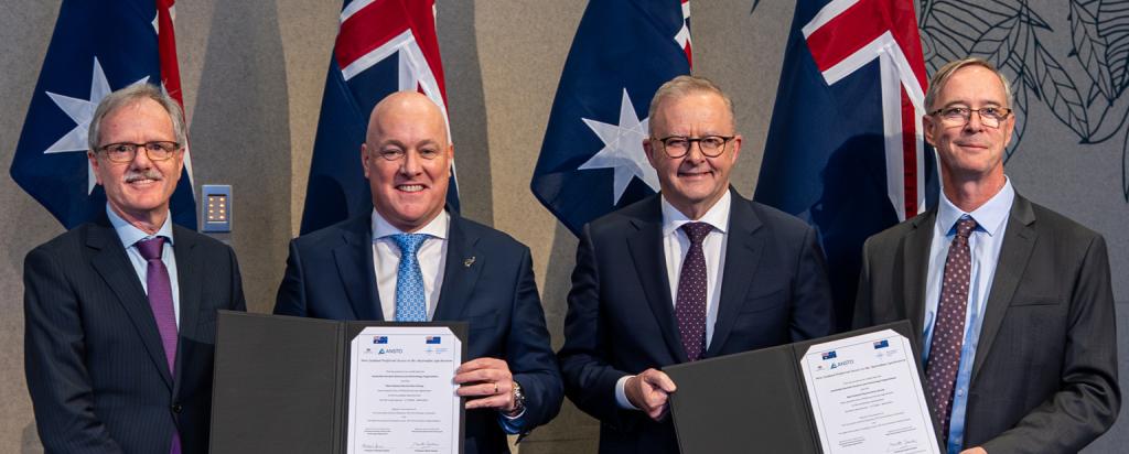 Aus and NZ prime ministers