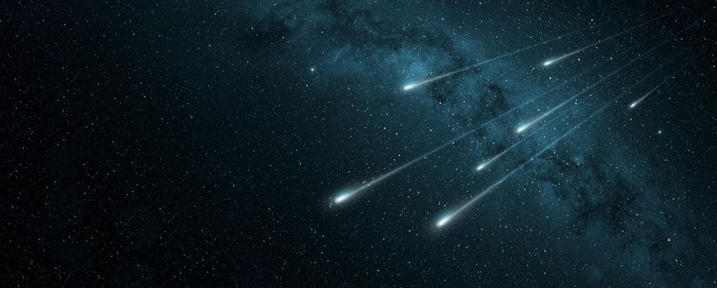 Meteorite shower