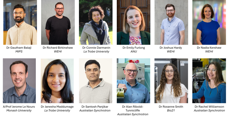 Photos of all protein crystallography lecturers