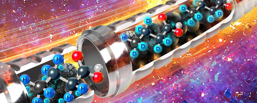 New flow chemistry for deuteration